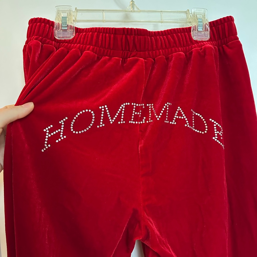 Red Velvet 'Homemade' Tracksuit Set